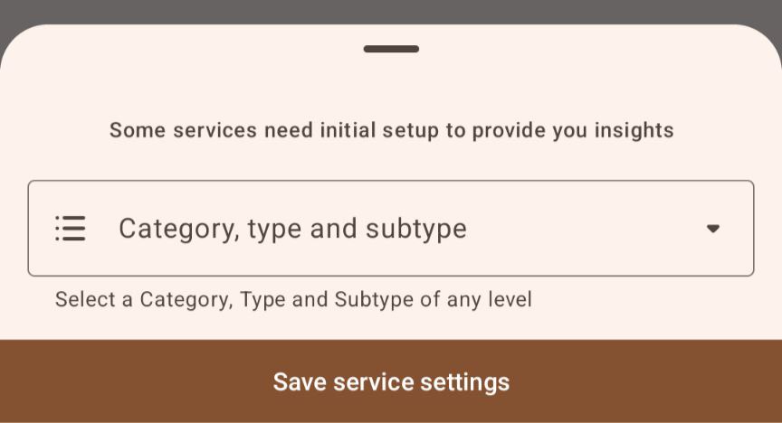 Deep Specialisation example